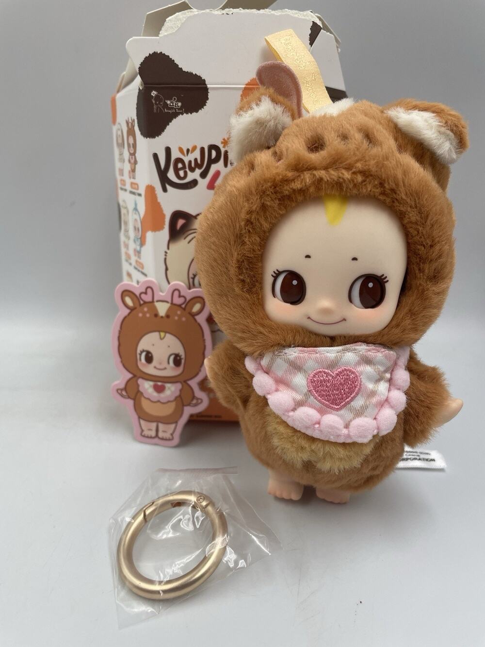 Kewpish Love Fluffy Kindergarten Series Blind Box Pendant: Adorable Fawn